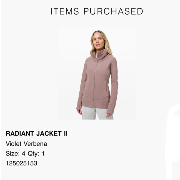Lululemon Radiant Jacket II - Picture 9 of 9